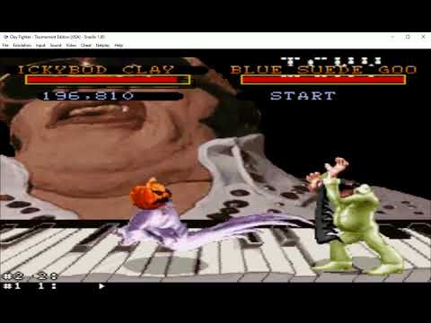 ClayFighter: Tournament Edition (SNES) Ickybod Clay Playthrough