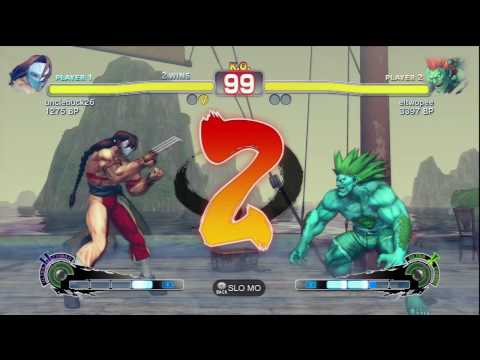 SSF4 -unclebuck26 [VE] vs eltwopee [BL] 1/3 #ssf4