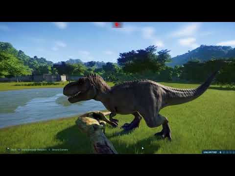 T-Rex(Modified) VS All Carnivores - Jurassic World Evolution