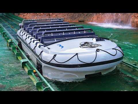 Jurassic World: The Ride - Universal Studios Hollywood Thrill Ride 2026 [4K POV]