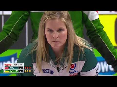 2020 Scotties Tournament of Hearts - Jones (WC) vs. Silvernagle (SK) - Draw 17