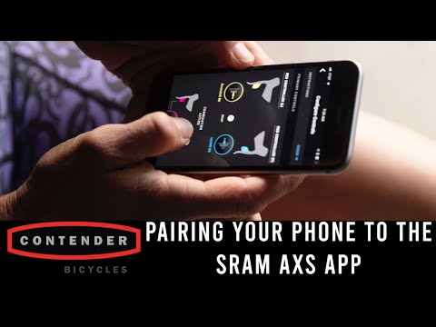 How To: Pair SRAM AXS to Smartphone App