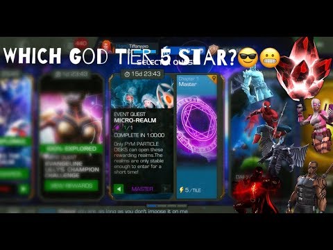 2nd Micro Realm Master Quest + 5 Star Crystal! | Marvel Contest of Champions