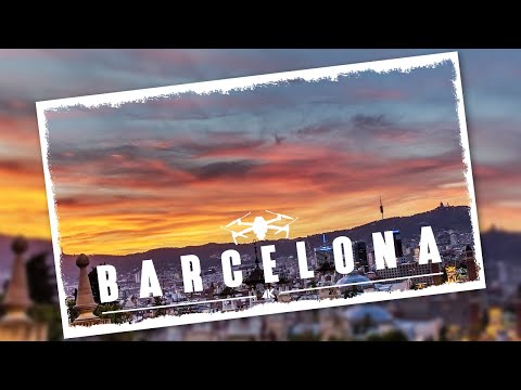 Barcelona by drone | Incredible aerial film in 4K