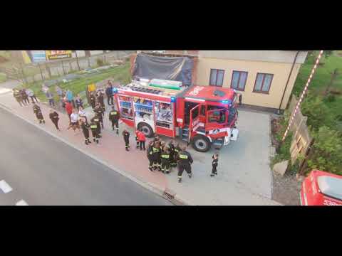 OSP MAKÓW DOLNY - Przywitanie nowego wozu MAN 13.290. Bogu na chwałę, ludziom na pożytek.