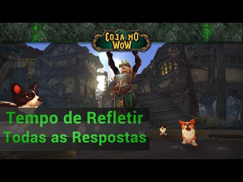 Tempo de Refletir - Respostas do Aniversário do WoW - @cojanowow