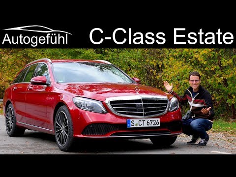 External Review Video Py9g1xg615Y for Mercedes-Benz C-Class Estate S205 facelift Station Wagon (2018-2021)