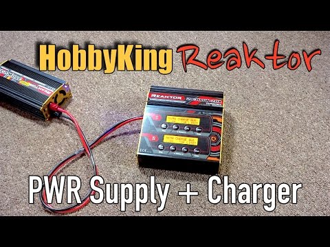 Turnigy Reaktor Charger + Power Supply Unboxing and Overview
