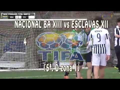 4 NACIONAL BA XIII vs ESCLAVAS XII 1 - 5ª D zona 1 - 28/08/2016