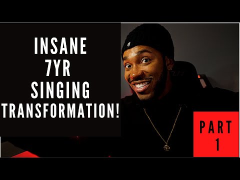 INSANE Singing Transformation ( My mini artist timeline) (Before & After) Pt.1