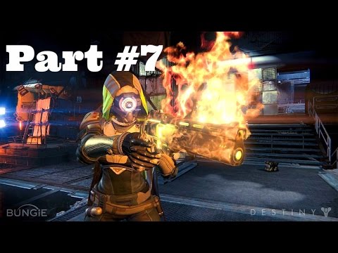 Destiny Walkthrough  Part 7 Mission 7 The World's Grave  No Commentary [PS4 Xbox One]