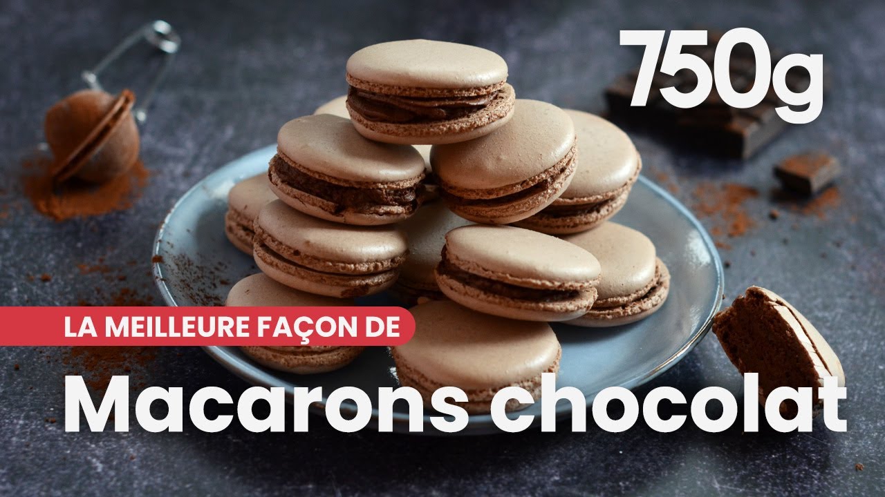 The best way to... Make perfect chocolate macarons - 750g
