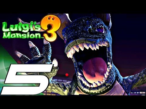 LUIGI'S MANSION 3 - Gameplay Walkthrough Part 5 - Floor 8 & Polterkitty (Full Game) Switch