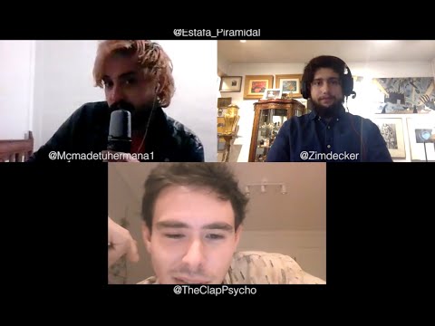 CLAP PSYCHO, MCMADETUHERMANA Y ZIMDECKER ANALIZAN CLAP PSYCHO VS DREFQUILA - ESTAFA PIRAMIDAL 1