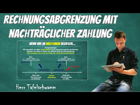 Wie du Rechnungsabgrenzungen mit nachträglicher Zahlung ganz einfach aufs GuV-Konto buchen kannst!