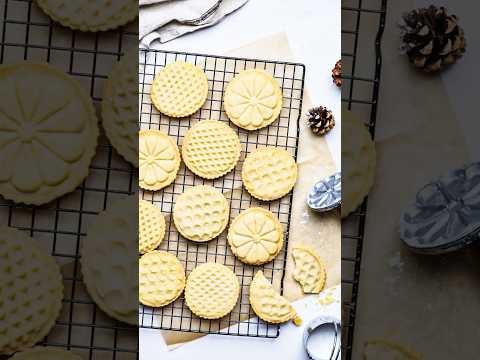 Easy classic shortbread cookies!