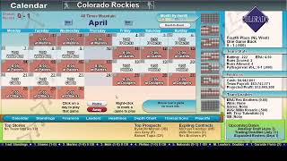 Frist Time Playing Baseball Mogul 2015 Demo