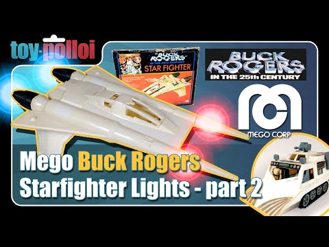Vintage Buck Rogers Mego Starfighter Repair & Custom - Part 2 - Toy Polloi