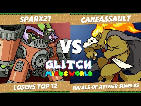Glitch 7 RoA - Sparx21 (Elliana) Vs. CakeAssault (Forsburn) Rivals of Aether Losers Top 12