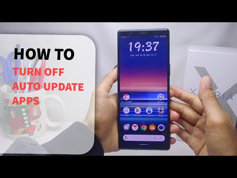 How To Turn Off Auto Update Apps In Playstore Sony Xperia