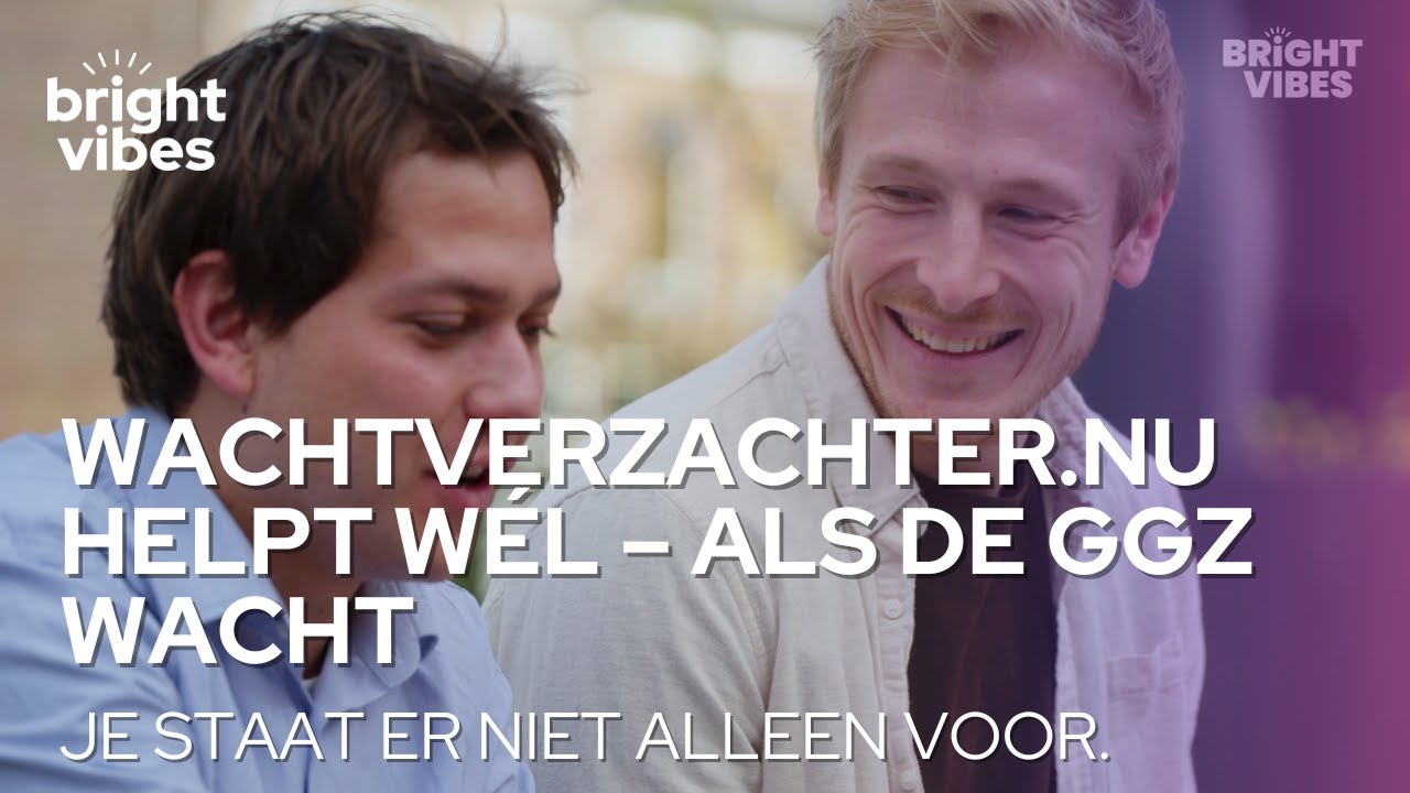 video afspelen: Wachtverzachter.nu: deze mensen verzachten het wachten op GGZ-hulp – en dat werkt