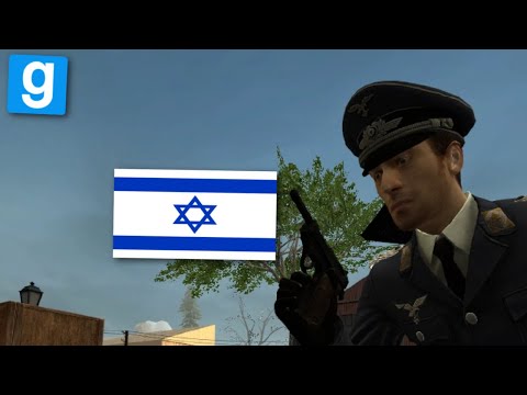 Trolling The Nazis Of Gmod WW2 RP By Founding Israel
