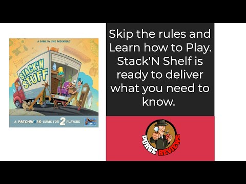The Purge: # 4188 Stack'n Stuff: A Patchwork Game: Learn How to Play 