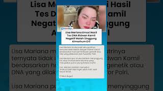 Download lagu BAWA NAMA ALMARHUM ERIL! Lisa Mariana Murka saat Tes DNA Ridwan Kamil Negatif: Inget Anak Lo Mati mp3 Download lagu BAWA NAMA ALMARHUM ERIL! Lisa Mariana Murka saat Tes DNA Ridwan Kamil Negatif: Inget Anak Lo Mati mp3