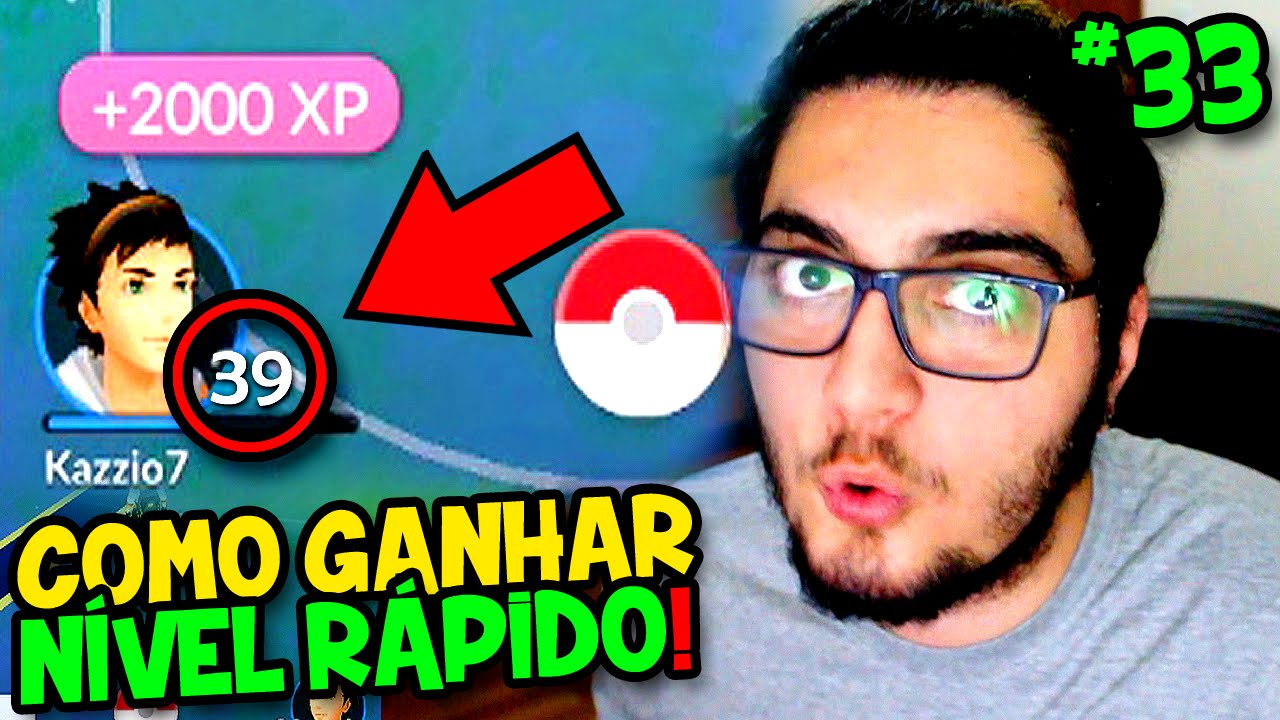 POKÉMON GO #33 - TRUQUE ! COMO SUBIR DE NÍVEL MUITO RÁPIDO !