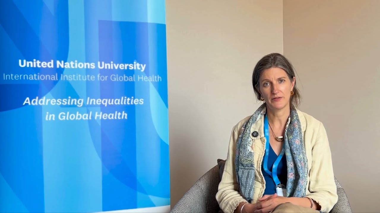 Marta Schaaf (Amnesty International) at the UNU IIGH & Third World Network Symposium