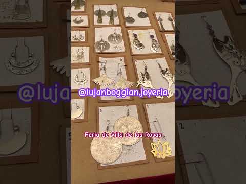 Ay! ME ENCANTÓ 😍 la JOYERÍA artesanal de la Feria de Villa de Las Rosas,Traslasierra,Córdoba🤩