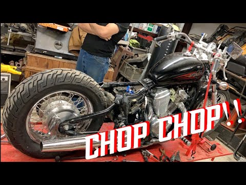 Honda Shadow Bobber Build!! (Part 1)