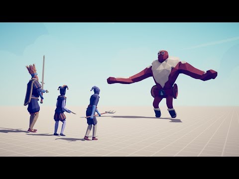 PEASANT & JESTER & KING vs EVERY UNIT - Totally Accurate Battle Simulator TABS