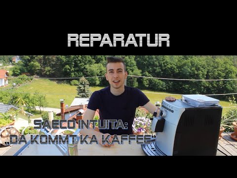 Saeco fully automatic coffee machine: coffee only drips | danprogramming