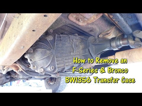 How to Remove an F-Series & Bronco BW1356 Transfer Case