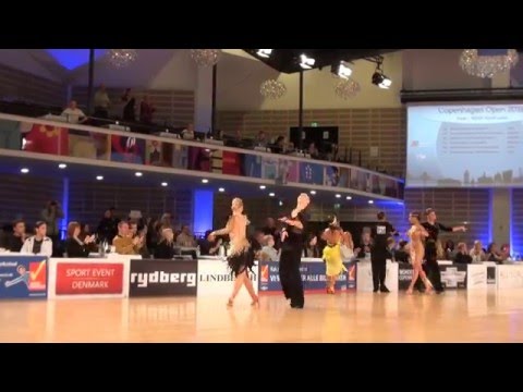 Einoras Degutis / Areta Seskaite.  WDSF Youth Latin, final. COPENHAGEN OPEN 21.02.2016