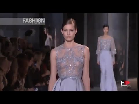 ELIE SAAB Spring 2013 Haute Couture Paris - Fashion Channel