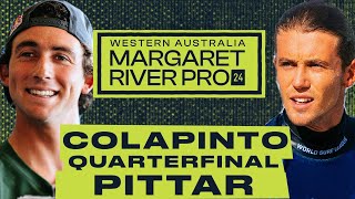 Griffin Colapinto vs George Pittar | Western Australia Margaret River Pro 2024 - Quarterfinals