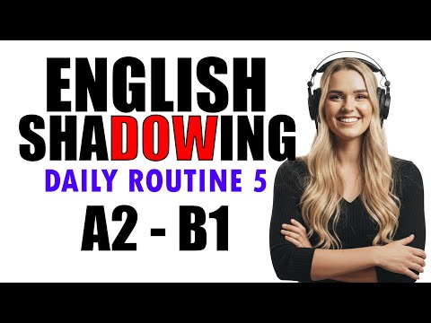 Daily Routine 5: SHADOWING Sentences for Shopping & Money (A2-B1)