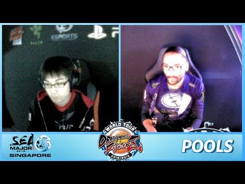 DBFZ World Tour: SEA Major 2018 Kazunoko Vs ChrisG (Pools)