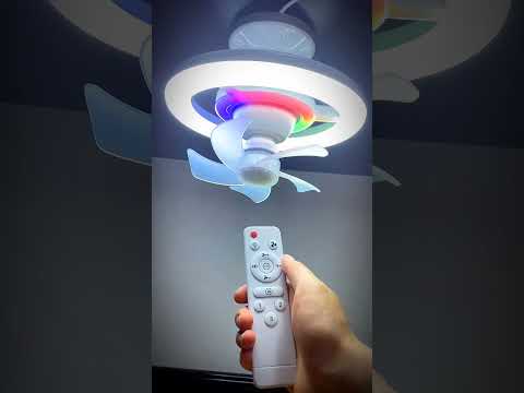 Ceiling Fan with LED & Remote Control! AUM ENTERPRISE CF-02 Review & Features