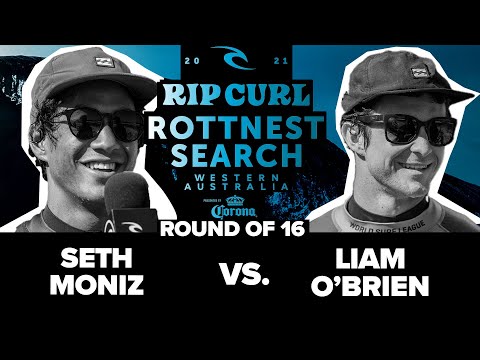 Seth Moniz vs. Liam O'Brien HEAT REPLAY Rip Curl Rottnest Search presented by Corona Round of 16
