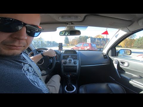 Stare seryjne Renault Megane 2 RS WYPIERDALA Subaru Imprezę i wyścigową Kię na torze wyścigowym