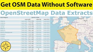 Extract OpenStreetMap Data Without Software