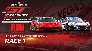 RACE 1 - LAS VEGAS MOTOR SPEEDWAY - Blancpain GT World Challenge 2019