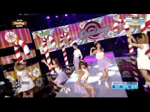 [1080p] 140803 Girl's Day - Darling @ Inkigayo