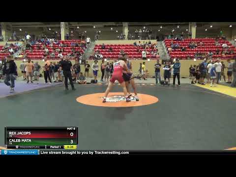 152 Lbs Cons. Round 3 - Rex Jacops, TX Vs Caleb Mata, TX 2845