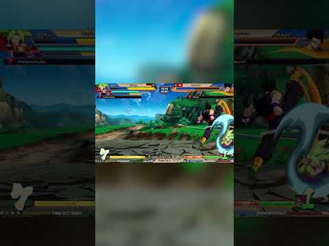 SEYHAN IS CRACKED INFINITE BLOCKSTRING #dbfz #dbfz_agh #shorts