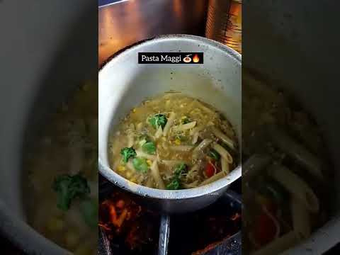 Maggi + Pasta wala Combo 🔥 Maggi Pasta | Hashtag Foods, Nsp | Delhi Food #maggipasta #pasta #shorts