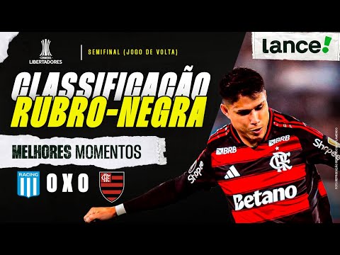 RACING 0 X 0 FLAMENGO - MELHORES MOMENTOS - LIBERTADORES 2025 - SEMIFINAL - JOGO 2